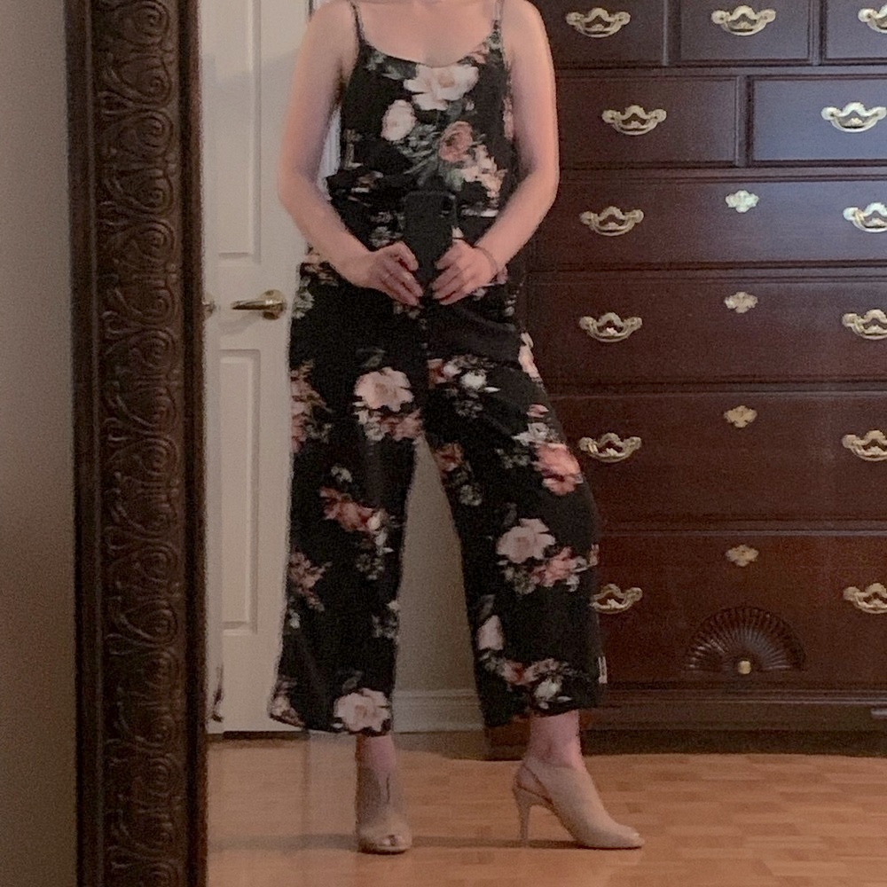 Floral jumpsuit